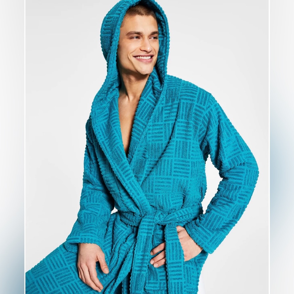 Turquoise, Terry Robe